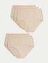 Marks & Spencer "5pk Cotton Modal Rich No VPL Full Briefs"